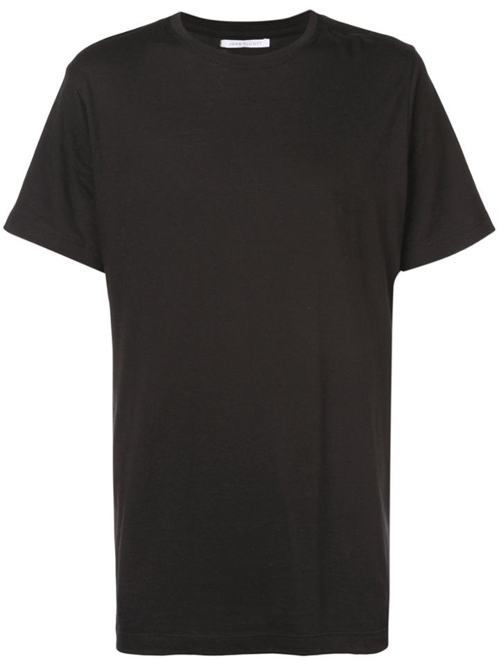 John Elliott Classic Plain T-shirt - Black
