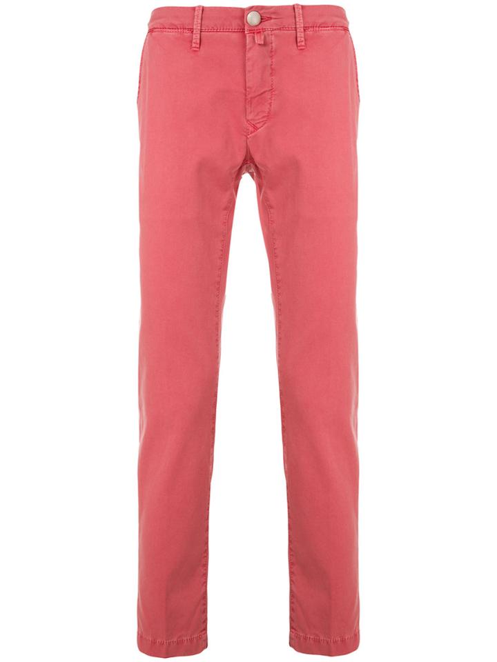 Jacob Cohen Slim Handkerchief Jeans - Red