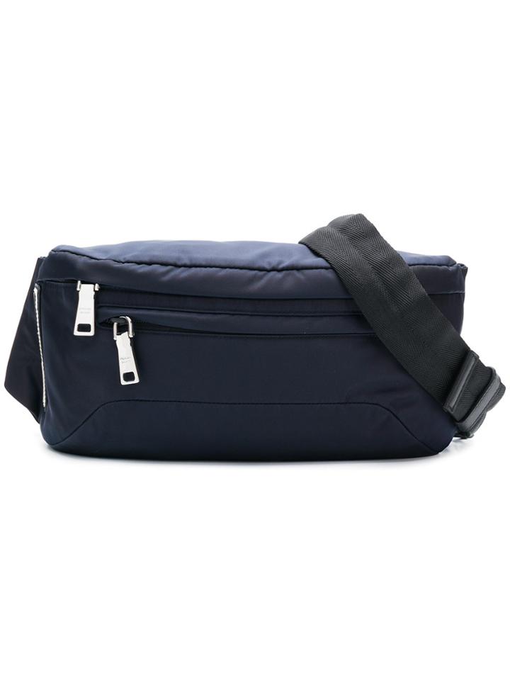 Prada Classic Belt Bag - Blue