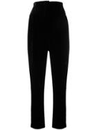 Alberta Ferretti Straight-leg Trousers - Black