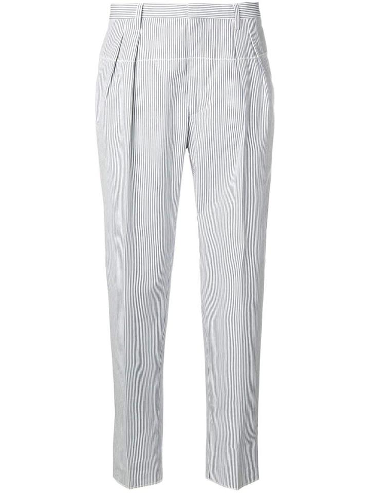 Gabriele Pasini Striped Trousers - Blue