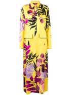 F.r.s For Restless Sleepers Botanical Shirt Dress - Yellow