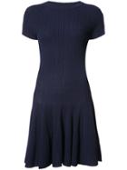 Jonathan Simkhai Ribbed Knit T-shirt Dress - Blue