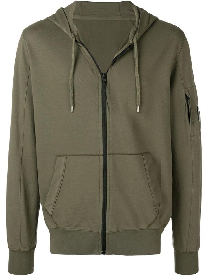 Cp Company Lens Hooded Jacket - Green