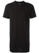 Rick Owens Long Length T-shirt, Men's, Size: Xl, Black, Cotton