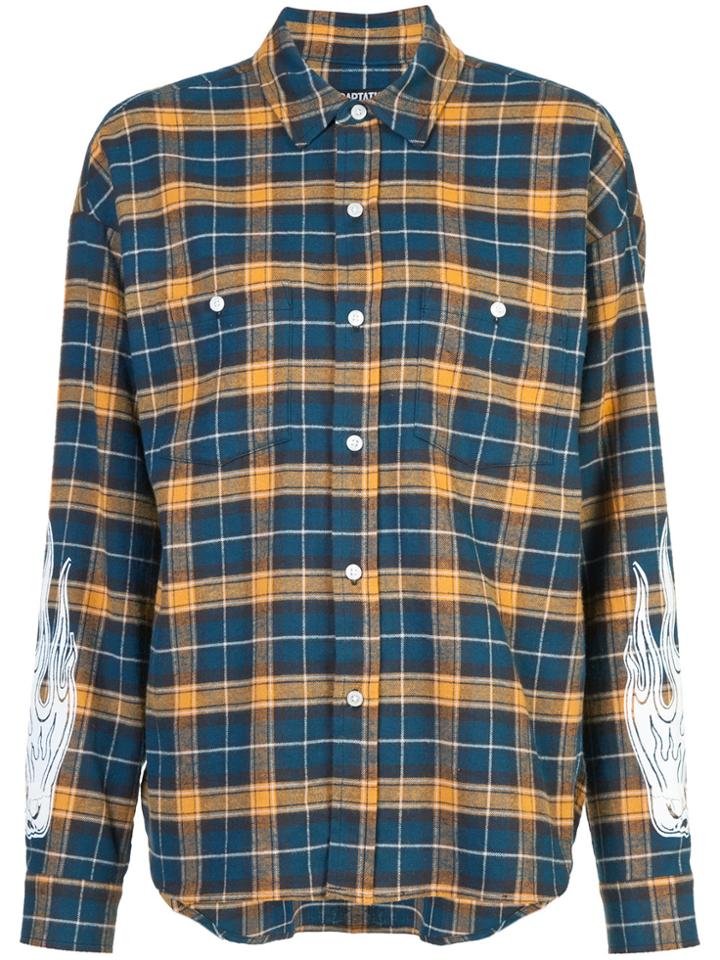 Adaptation Checked Shirt - Yellow & Orange