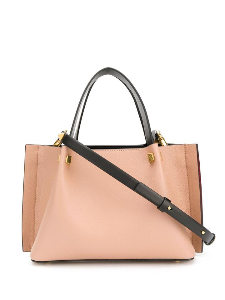 Valentino Valentino Garavani Vlogo Escape Small Tote - Neutrals