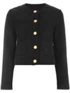 Love Moschino Quilted Fitted Jacket