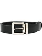 Reinaldo Lourenço Leather Belt - Black