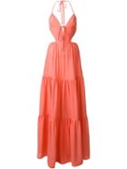 Dsquared2 Fitted Bodice Maxi Dress