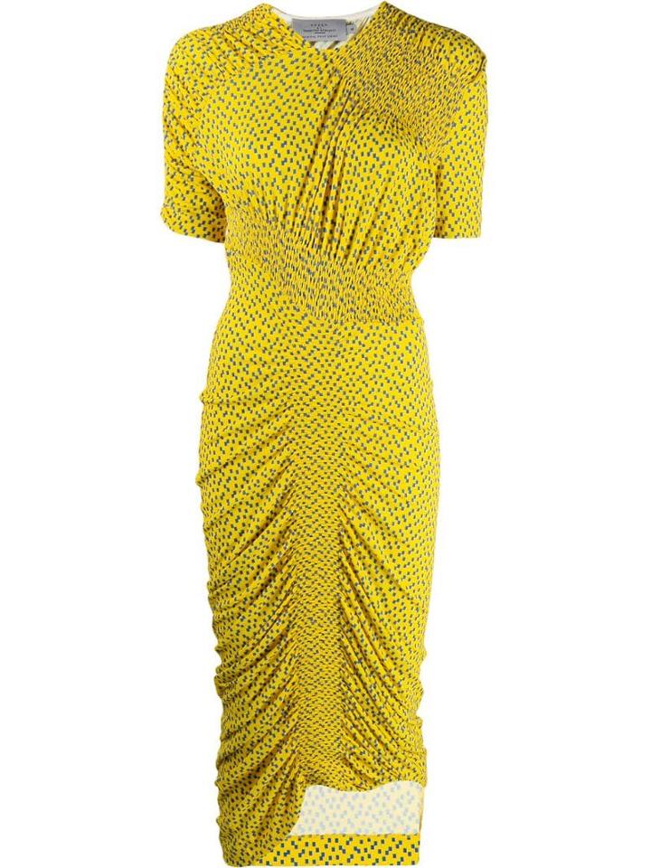 Preen By Thornton Bregazzi Alice Dress - Yellow