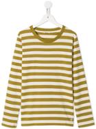 Fith Teen Striped Long Sleeve Top - Brown