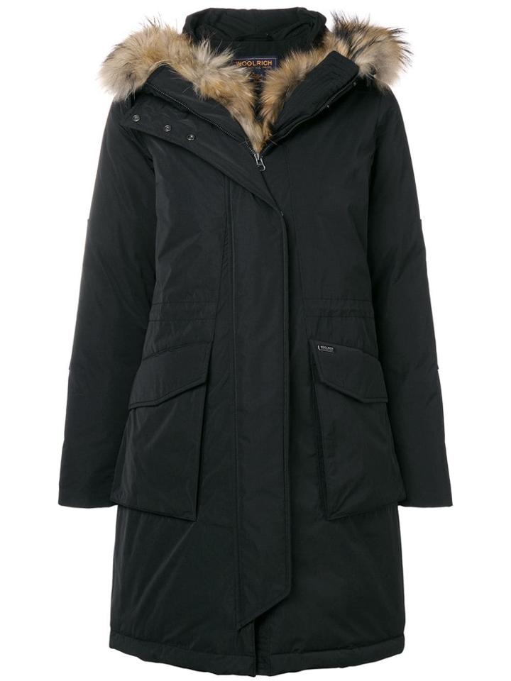 Woolrich Military Oarka Coat - Black