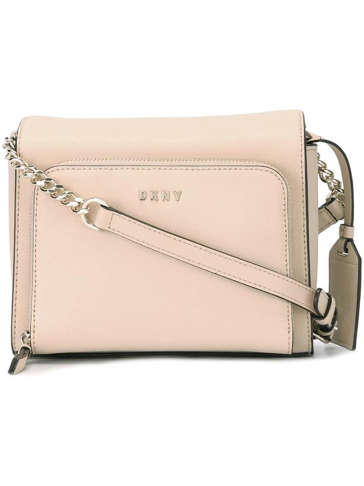 Dkny Zip Pocket Crossbody Bag, Women's, Nude/neutrals