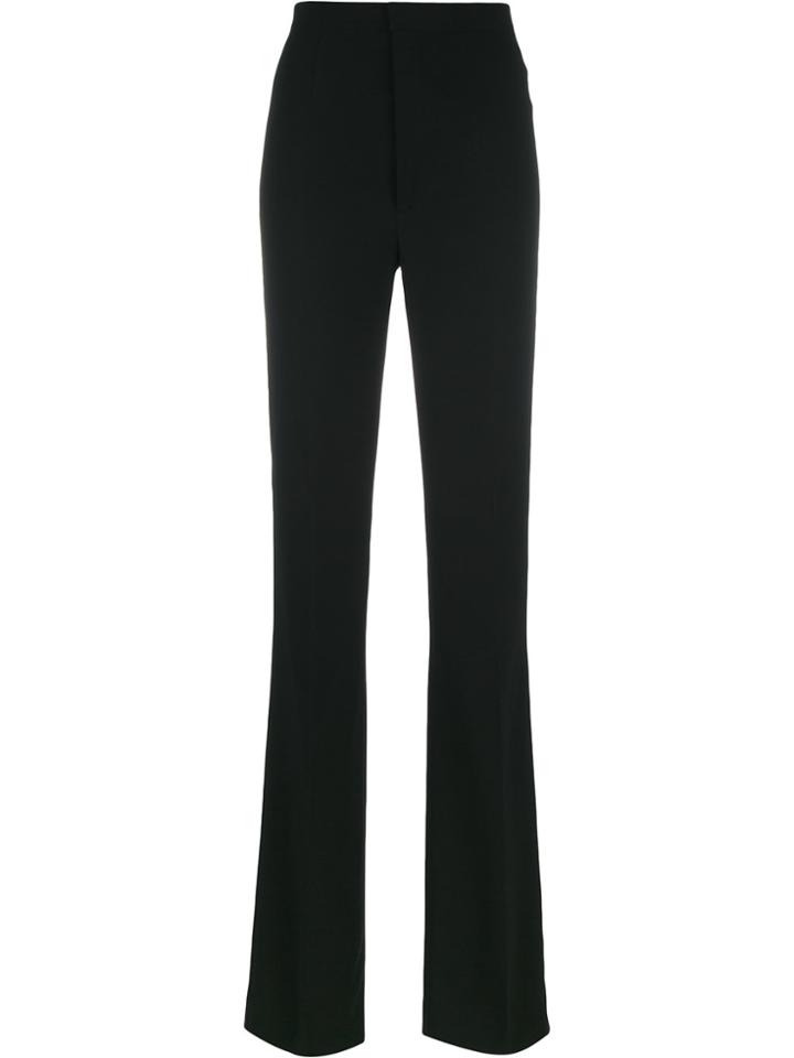 Dsquared2 High Rise Tailored Trousers - Black