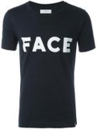 Facetasm Face Print T-shirt, Men's, Size: Xxl, Black, Cotton