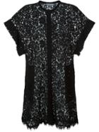 Iro Lace Dress, Women's, Size: 36, Black, Rayon/nylon/cotton