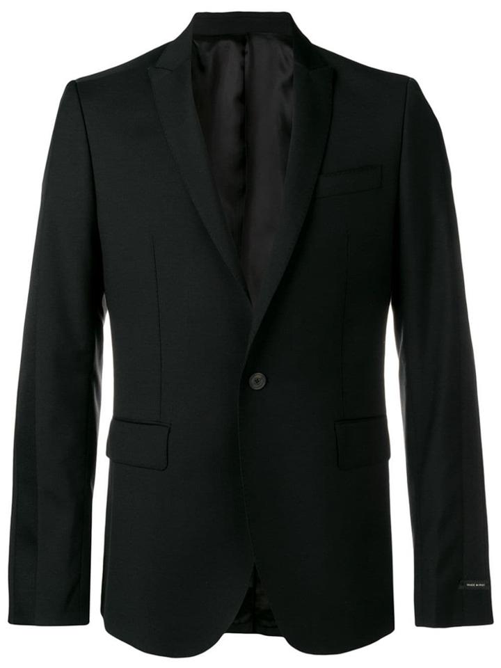 Les Hommes Tailored Fitted Blazer - Black