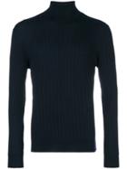 Eleventy Turtleneck Knitted Sweater - Blue