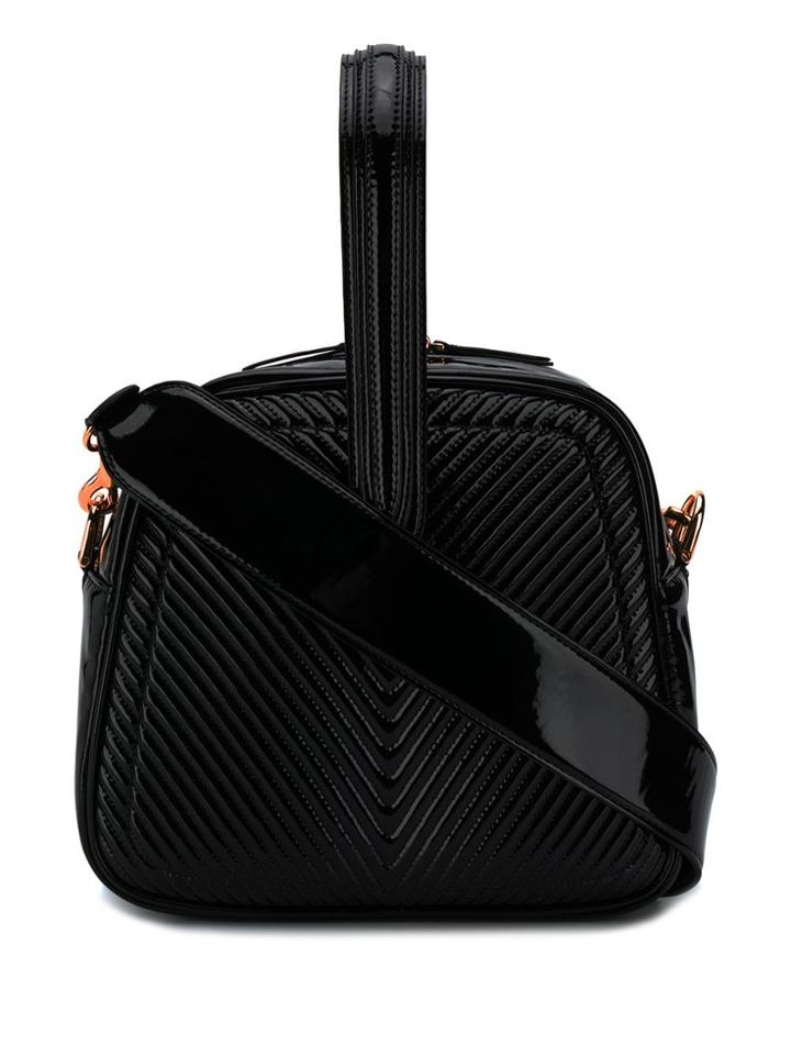 Marco De Vincenzo Ridged Tote Bag - Black