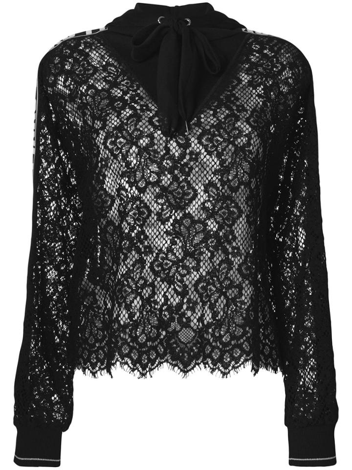 Pinko Lace Panel Blouse - Black