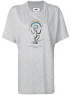 Mm6 Maison Margiela Mm6 Kidswear Print T-shirt - Grey