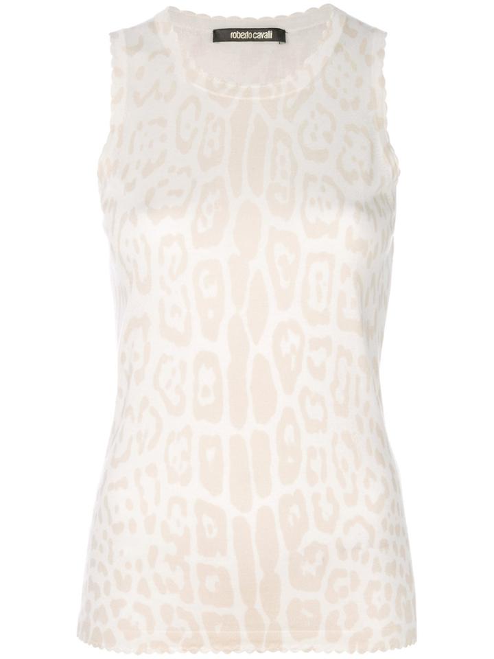Roberto Cavalli Printed Vest - Nude & Neutrals