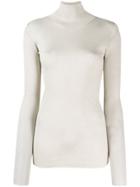 Brunello Cucinelli Roll Neck Sweater - Silver