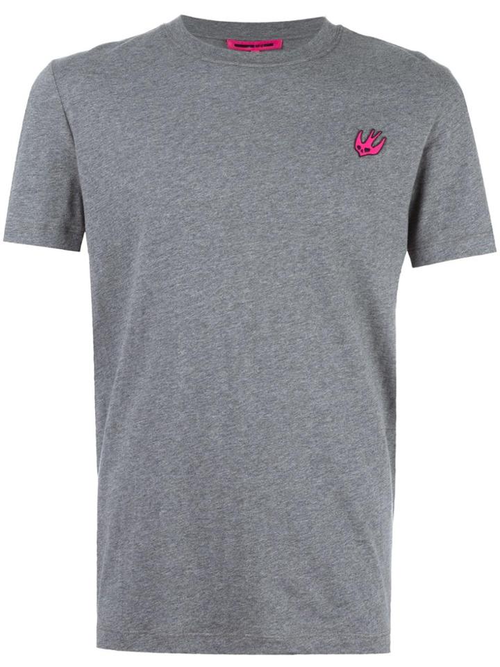 Mcq Alexander Mcqueen Logo Patch T-shirt - Grey