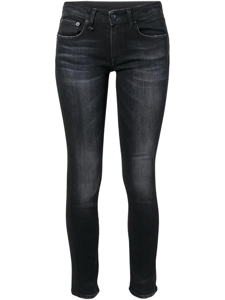 R13 Skinny Jeans, Women's, Size: 26, Black, Cotton/polyester/spandex/elastane