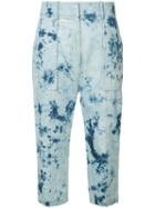 Victor Alfaro Stained Boyfriend Jeans, Women's, Size: 2, Black, Cotton