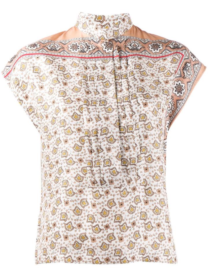 Chloé Bandana Print Shirt - White