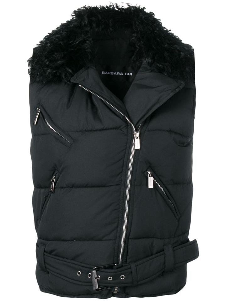 Barbara Bui Zip-up Gilet - Black