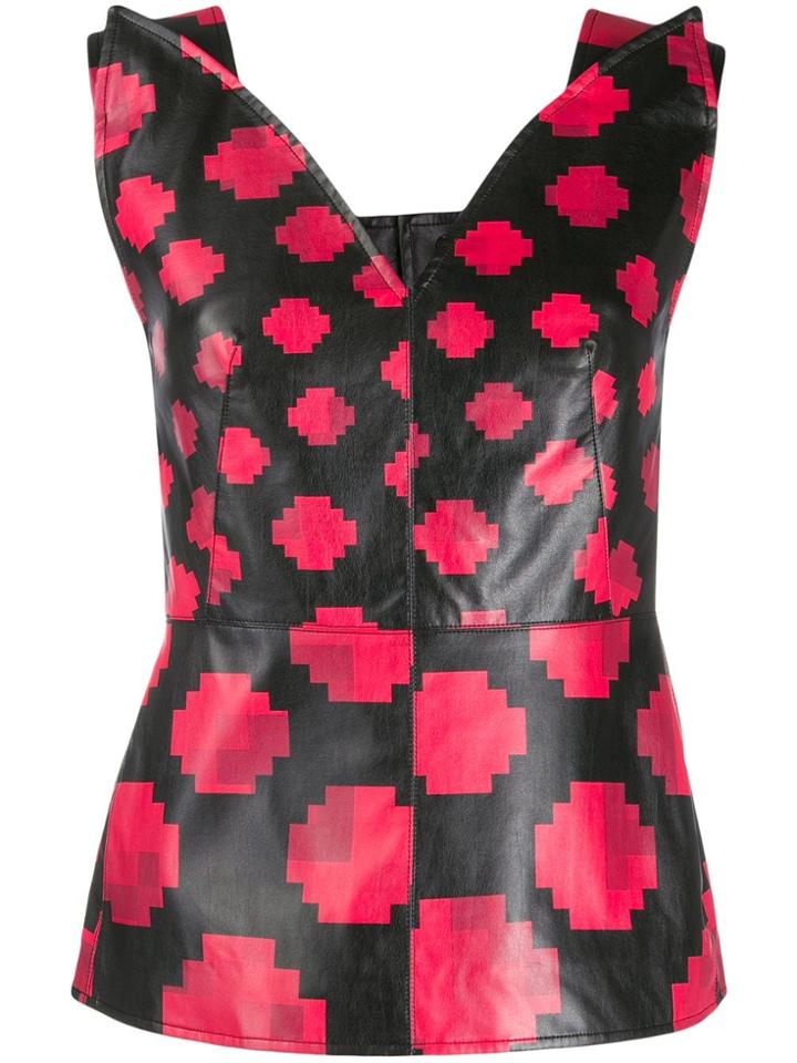 Marni Pixelated Tank Top - Red