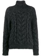 Iro Chunky Cable-knit Jumper - Grey