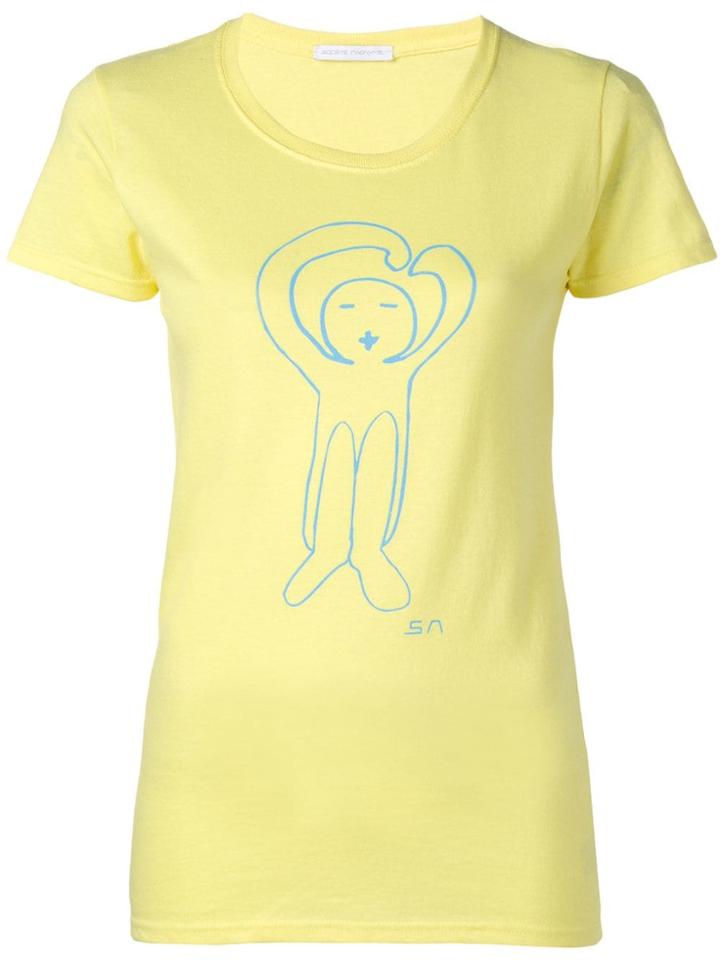 Société Anonyme Logo T-shirt - Yellow