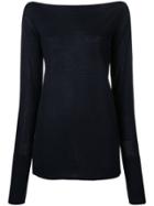 Dion Lee Pinacle Boat Neck Jumper - Blue