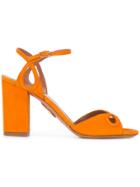 Aquazzura 'vera' Sandals - Yellow & Orange