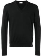 Moncler V-neck Sweater - Black