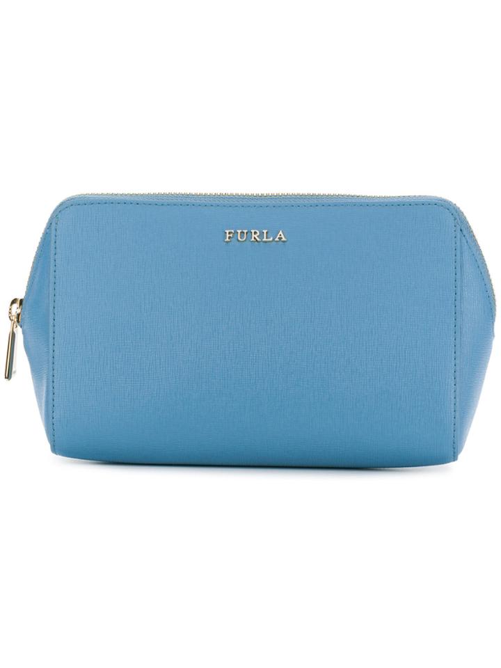 Furla Electra Cosmetics Case - Blue