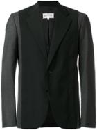 Maison Margiela Contrast Fitted Blazer - Grey