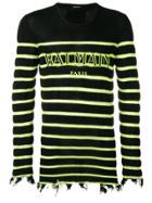 Balmain Logo Jumper - Black