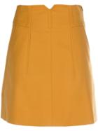 Dorothee Schumacher High-rise A-line Skirt - Yellow