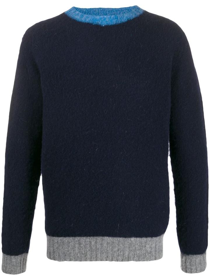 Howlin' Captain Harry Contrast Jumper - Blue