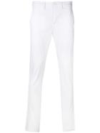 Dondup Slim Fit Trousers - White