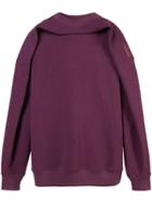 Y / Project Draped Front Sweatshirt - Red