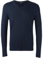 Boss Hugo Boss 'melba' Pullover, Men's, Size: Large, Blue, Virgin Wool