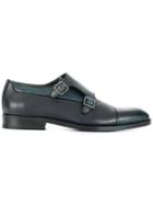 Canali Classic Monk Shoes - Blue