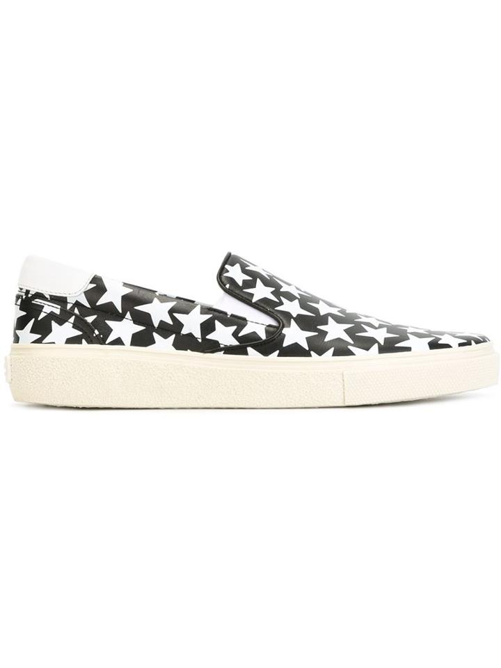 Saint Laurent Skate Sneakers, Women's, Size: 35.5, Black, Leather/rubber