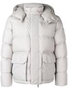 Moncler Padded Hooded Jacket - Nude & Neutrals